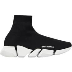 Damen - Slip-on Sneakers Balenciaga Speed Light 2.0 W - Black/White