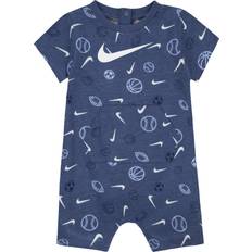 Jumpsuits Children's Clothing Nike Baby Boy's Sportball Romper - Diffused Blue