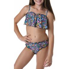 Swimwear Children's Clothing Hobie Girls' Dainty Ruffle Bikini Set Swimsuit