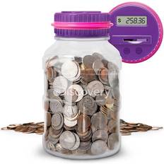 Interior Decorating Discovery Kids Automatic Coin Counting Money Jar