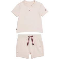 Rosa Sonstige Sets Tommy Hilfiger Girls' Essential T-Shirt/Shorts Set Infant, Pink 12-18M