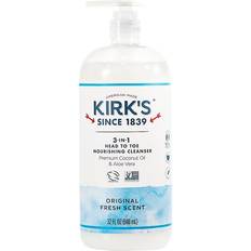 Body Washes Kirk's 3-in-1 Head to Toe Nourishing Cleanser Original Fresh Scent 32fl oz