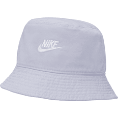 Damen - Lila Hüte Nike Sportswear Bucket Hat - Oxygen Purple/White