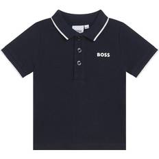 Korte ermer Pikéskjorter Hugo Boss Kid's Polo Shirt - Dark Blue