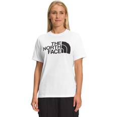 The North Face Women T-shirts & Tank Tops The North Face Women's Short-Sleeved Half Dome Tee White Knit Tops White-Black
