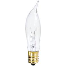 Incandescent Lamps Westinghouse 7.5 W CA5 Decorative Incandescent Bulb E12 (Candelabra) Warm White 3 pk
