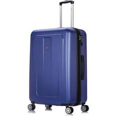 4 Wheels Cabin Bags Dukap Crypto 32 Extra Large Hardside Luggage with Spinner Wheel, Suitcase