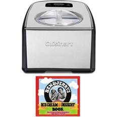 Cuisinart Ice Cream Makers Cuisinart Compressor Ice Cream and Gelato Maker w/ Recipe Book Silver
