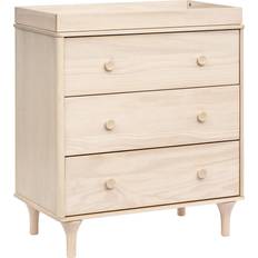 Babyletto Grooming & Bathing Babyletto Lolly 3-Drawer Changer Dresser in Washed Natural Washed Natural