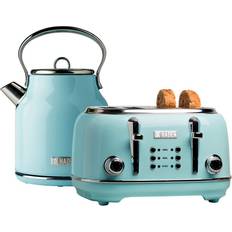 Toaster and kettle Haden Stainless Steel Retro