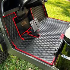Gaming Floor Mats Xtreme Mats Golf Cart Mat Full Coverage Golf Cart Floor Liner - with ICON i20