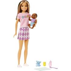 Barbie babysitter Barbie Babysitters, Inc. Skipper Doll with Baby Figure & Accessories, Multicolor