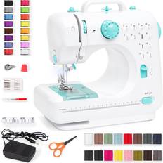VEVOR Mini Sewing Machine for Beginners and Kids, Sewing Machines with  Reverse Sewing and 38 Built-in Stitches, Dual Speed Portable Sewing Machine