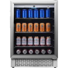 Outdoor mini fridge Equator 4.6cf Built-in/Freestanding Outdoor/Indoor Silver, Black