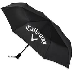 Callaway (One Size, Black/White) Golf Unisex Collapsible Single Canopy Fibreglass Umbrella