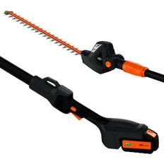 Pole cordless hedge trimmer Garden Power Tools Scotts 20-Volt 22 in. Cordless Pole Hedge Trimmer Black N/A