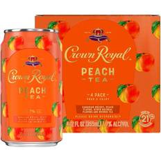 Crown Royal Peach Tea Ready To Drink Cocktail 12fl oz 4