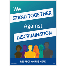 Laptop Coolers Respect Here Diversity Poster, We Stand Together