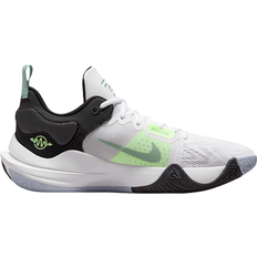 Nike Women Basketball Shoes Nike Giannis Immortality 2 - White/Black/Barely Volt/Grey Fog