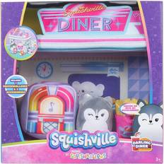 Leker Squishmallows Squishville! Darling Diner Mini Plush Playset