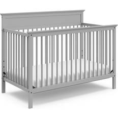 Bedside Crib Storkcraft Carmel 5-in-1 Convertible Crib - Pebble Gray