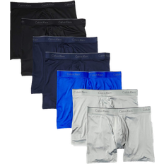 Calvin Klein Elastane/Lycra/Spandex Clothing Calvin Klein Micro Stretch Boxer Brief 7-pack - Blue/Grey/Black