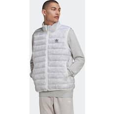 Adidas Men Vests adidas Originals White Essentials 'Made With Nature' Vest