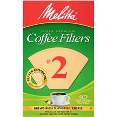 Melitta Coffee Maker Accessories Melitta #2 Cone Filters, Count