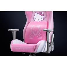 Razer Gaming Chairs Razer Lumbar Cushion Hello Kitty and Friends Edition Ergonomic Support for Posture-perfect Gaming Fully-sculpted Lumbar Curve Memory Foam Padding Wrapped in Plush Black Velvet