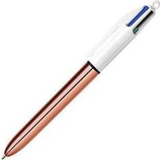Rosa Kugelschreiber Bic 4-Farben-Kugelschreiber 4 Colours Shine rose Schreibfarbe farbsortiert