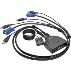 KVM Switches Tripp Lite B032 VU2 2 Port Usb/Vga Kvm Switch Cable W/Audio