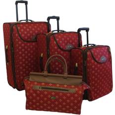 American Flyer Suitcase Sets American Flyer Lyon 4 Luggage Set