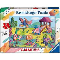 Gulvpuslespill Ravensburger Floor Puzzle XXL Pieces Dinosaurs