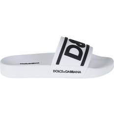 Dolce & Gabbana Slides Dolce & Gabbana Logo Slide - White