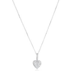 Sif Jakobs Caro Pendant Necklace - Silver/Transparent