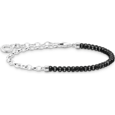 Thomas Sabo Charm Bracelet - Silver/Black