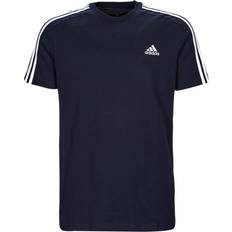 Adidas Herren - L - Rot Oberteile adidas T shirt 3S SJ T (men)