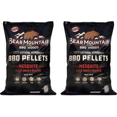 Pellets Bear Mountain BBQ FK17 Premium 20 Pounds All Natural Hardwood Mesquite BBQ Hardwood Smoker