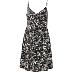 Pieces Pctala Mid Dress with Straps - Black