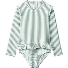 24-36M Badeanzüge Liewood Sille striped rashguard swimsuit multicoloured Y
