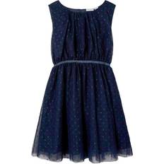 Kleider Name It Spencer Dress - Dark Sapphire (13218323)