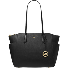 Michael Kors Handtaschen Michael Kors Marilyn Medium Saffiano Leather Tote Bag - Black
