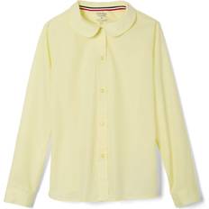Blouses & Tunics Children's Clothing French Toast Big Girls' Long Sleeve Peter Pan Collar Blouse, Yellow