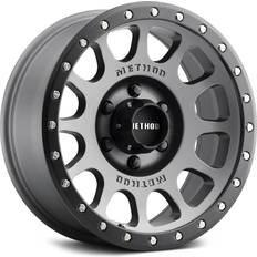 Method Race Wheels MR305 NV Titanium-Matte Black Lip Wheel with inches