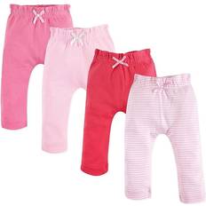 Orange Pants Touched By Nature Unisex Baby Organic Cotton Pants, Lt. Pink Coral, 18-24 Months