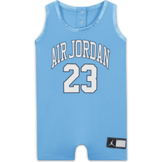 Jumpsuits Children's Clothing Nike Infant Jordan Jersey Romper - University Blue (556169-B9F)