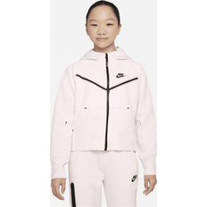 Nike tech fleece full zip hoodie junior Children's Clothing Nike Girls' Sportswear Tech Fleece Full-Zip Hoodie Pearl Pink/Black