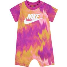 Jumpsuits Children's Clothing Nike Baby Girl Printed Club Romper, Girl's, Newborn, Light Pink