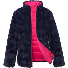 Down Jackets Rokka&Rolla Girls Reversible Sherpa Fleece Jacket Puffer Coat Sizes 4-18
