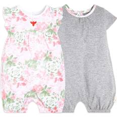 Playsuits Children's Clothing Burt's Bees Baby Pack Rompers in Tossed Succulents Newborn 100% Organic Cotton Tossed Succulents Newborn